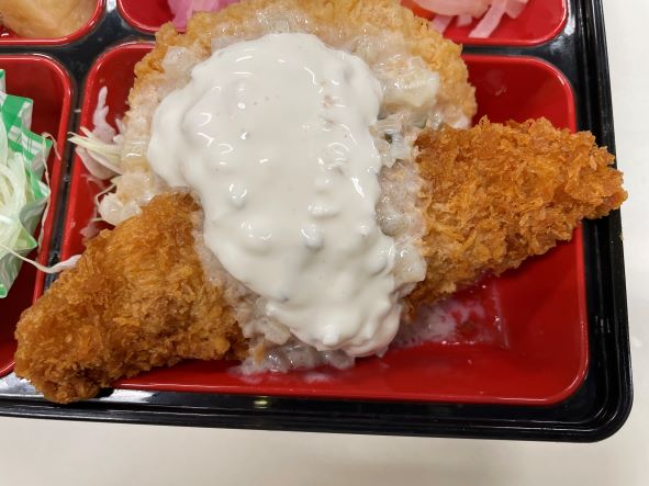 白身フライ＆タコベジカツ)手作りタルタル