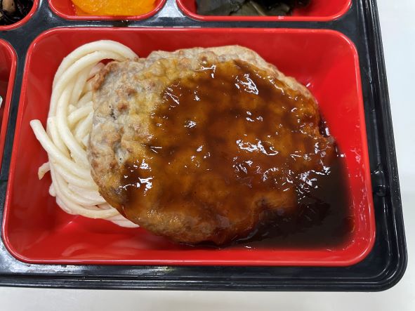 照マヨハンバーグ