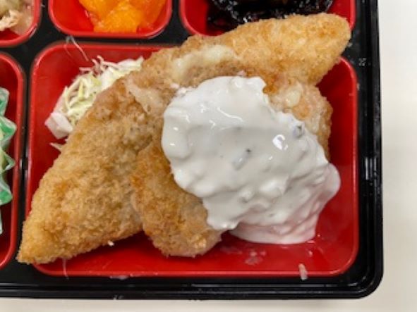 手作りタルタル弁当