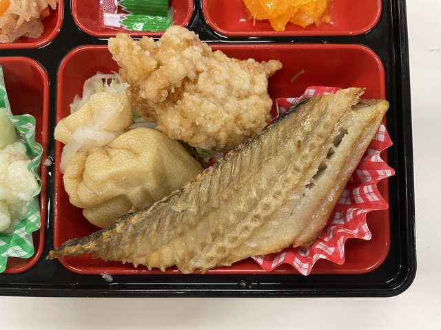 魚の塩焼き弁当