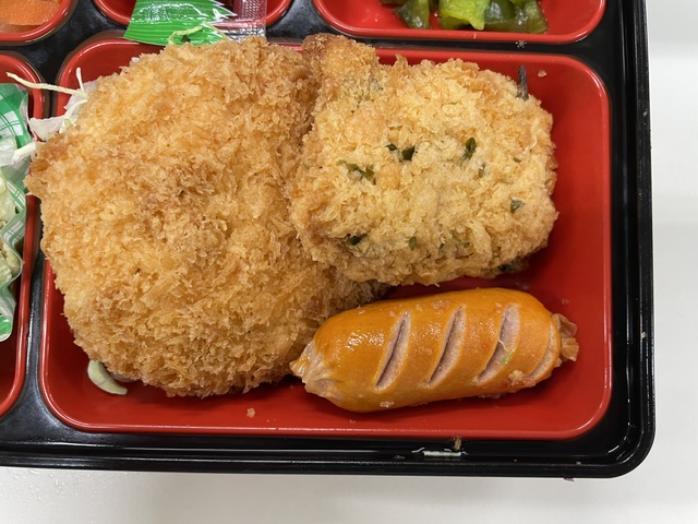 玉子サラダフライ/醤油イカカツ/フランク