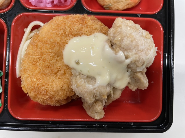 夏の手作りレモンタルタル弁当