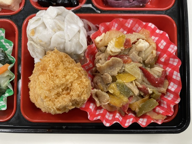 回鍋肉/かにクリーミーフライ/焼売
