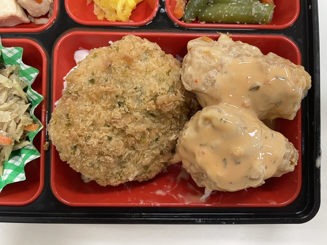 トリマヨと磯辺フライ