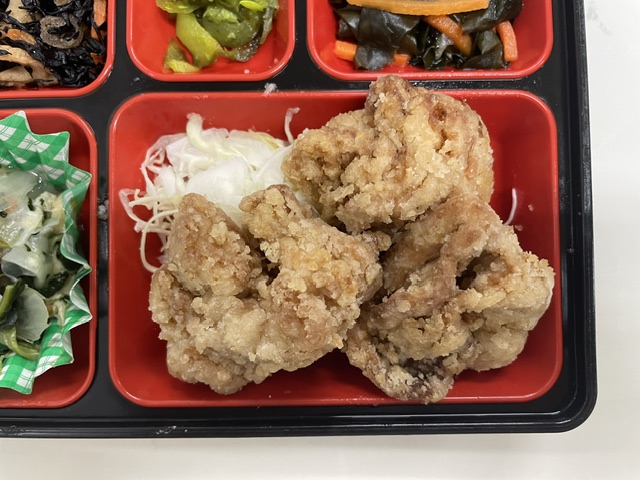 にんにく醤油がいい感じの唐揚げ